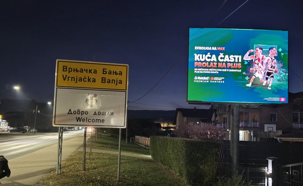 Bilbord VB LED-01A Vrnjačka Banja