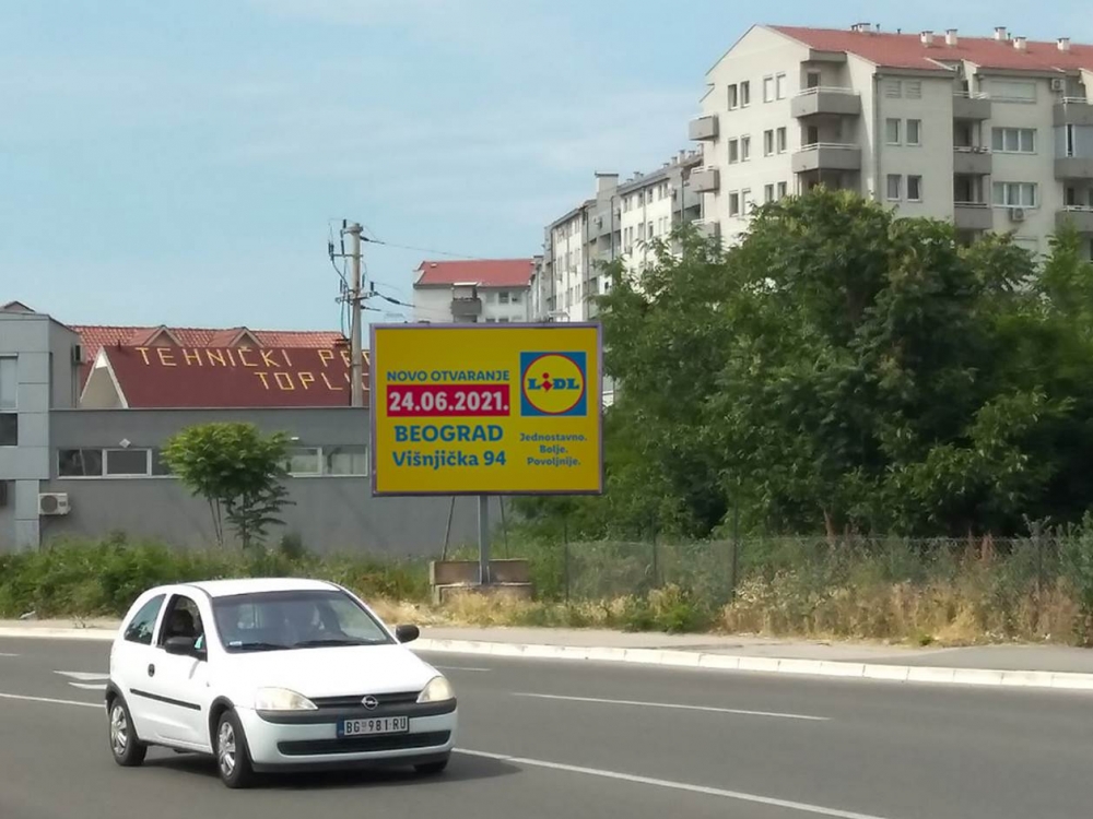 Bilbord BG-165 Beograd